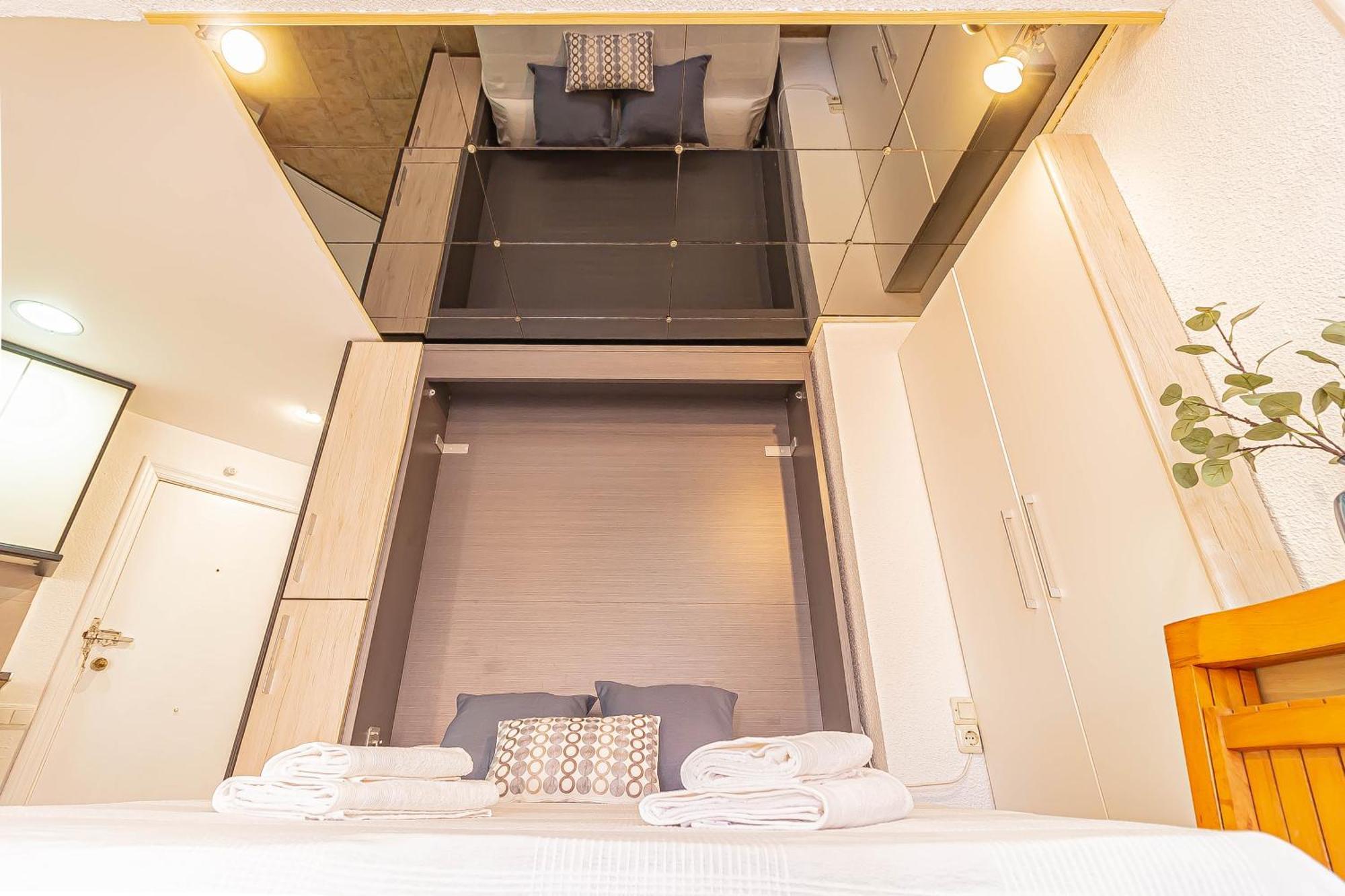 La Pecera - La Manga Del Mar Menor - Edificio Monaco - Kilometro 7 - Cama Plegable Y Sofa-Cama Apartamento Exterior foto