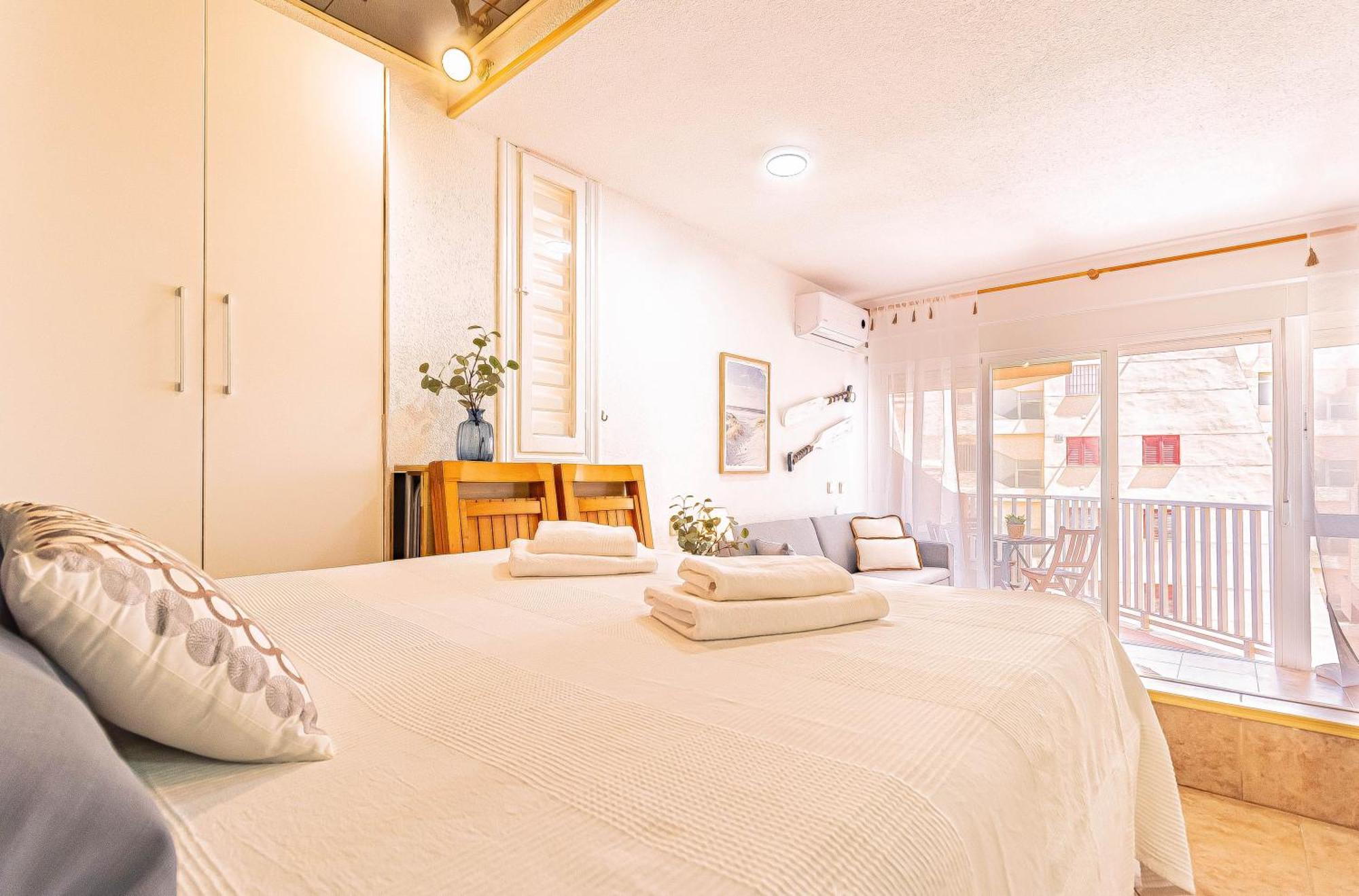 La Pecera - La Manga Del Mar Menor - Edificio Monaco - Kilometro 7 - Cama Plegable Y Sofa-Cama Apartamento Exterior foto