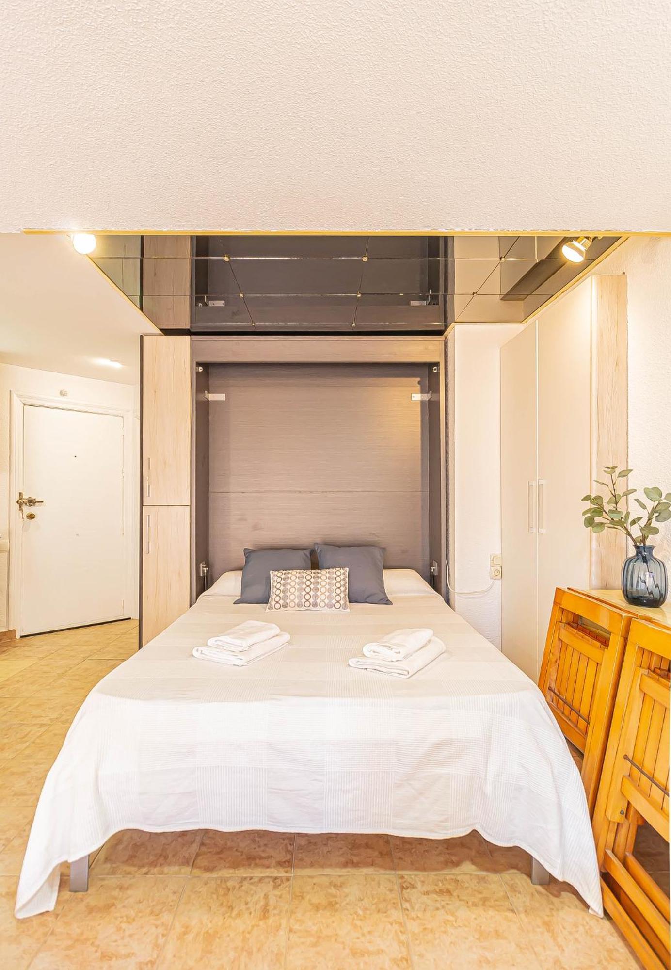 La Pecera - La Manga Del Mar Menor - Edificio Monaco - Kilometro 7 - Cama Plegable Y Sofa-Cama Apartamento Exterior foto