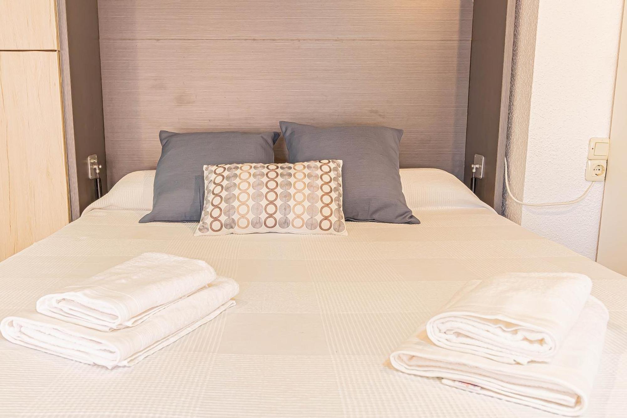 La Pecera - La Manga Del Mar Menor - Edificio Monaco - Kilometro 7 - Cama Plegable Y Sofa-Cama Apartamento Exterior foto