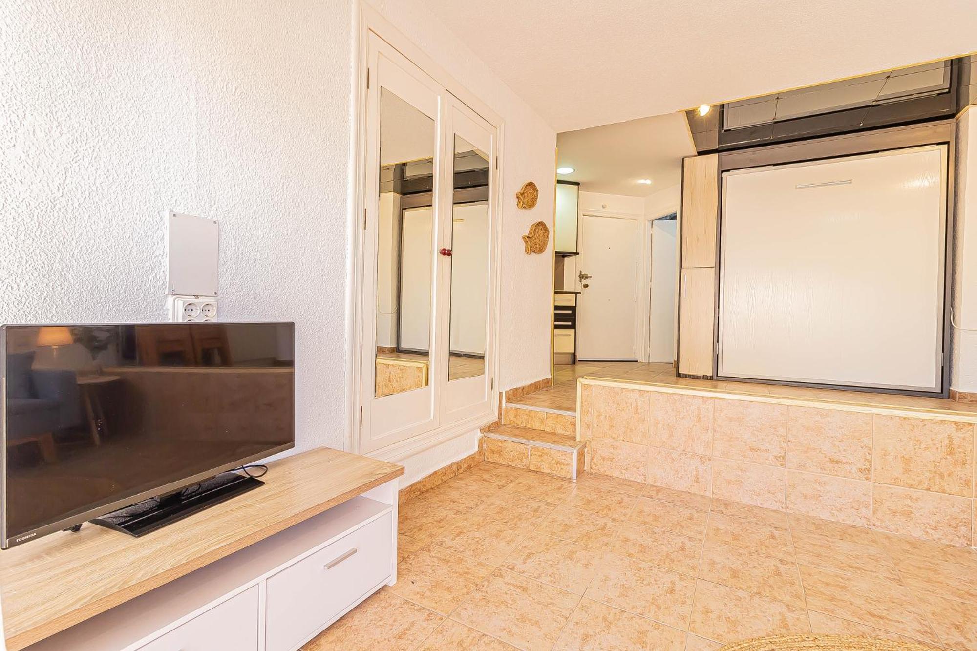 La Pecera - La Manga Del Mar Menor - Edificio Monaco - Kilometro 7 - Cama Plegable Y Sofa-Cama Apartamento Exterior foto