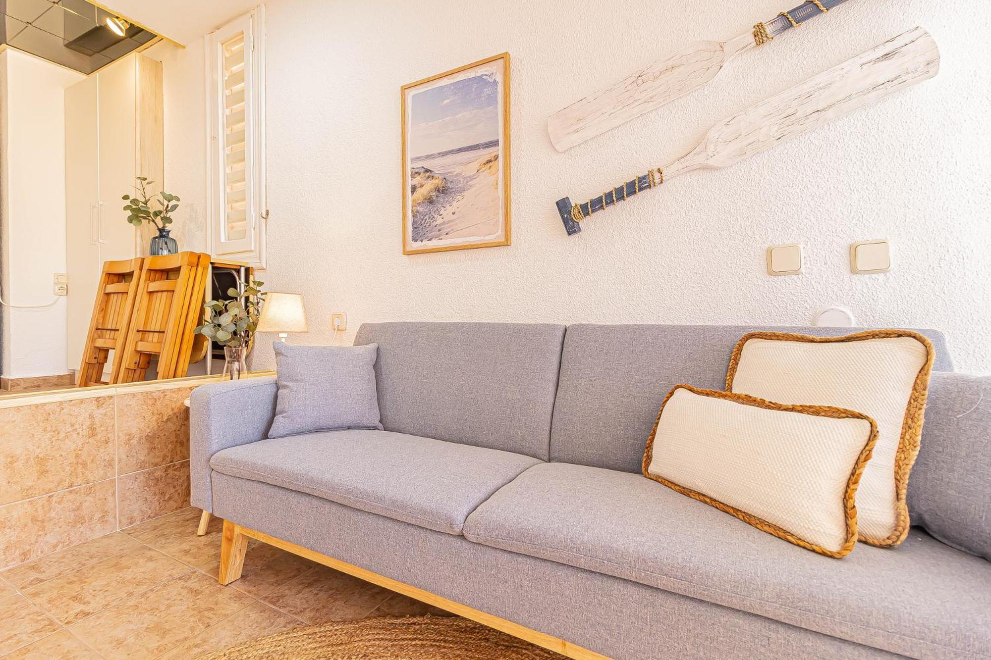 La Pecera - La Manga Del Mar Menor - Edificio Monaco - Kilometro 7 - Cama Plegable Y Sofa-Cama Apartamento Exterior foto