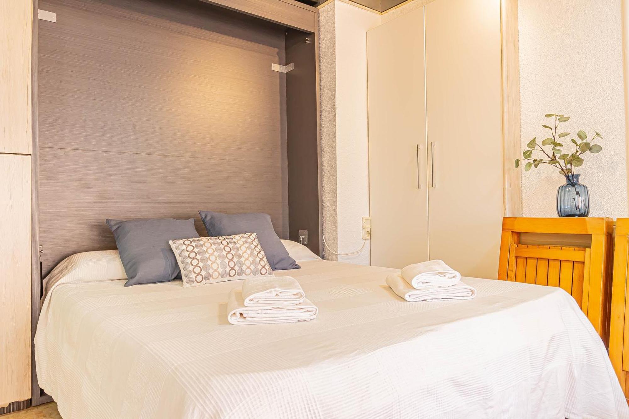 La Pecera - La Manga Del Mar Menor - Edificio Monaco - Kilometro 7 - Cama Plegable Y Sofa-Cama Apartamento Exterior foto