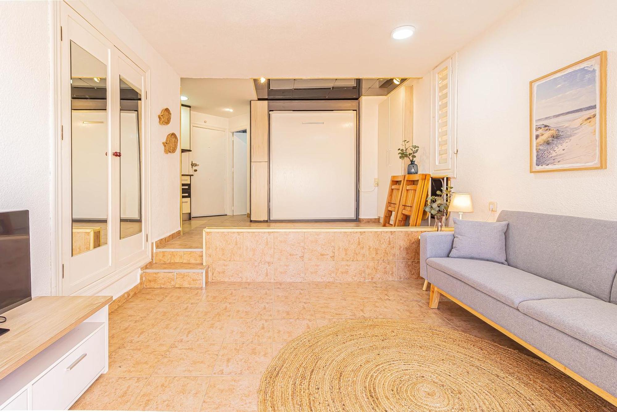 La Pecera - La Manga Del Mar Menor - Edificio Monaco - Kilometro 7 - Cama Plegable Y Sofa-Cama Apartamento Exterior foto