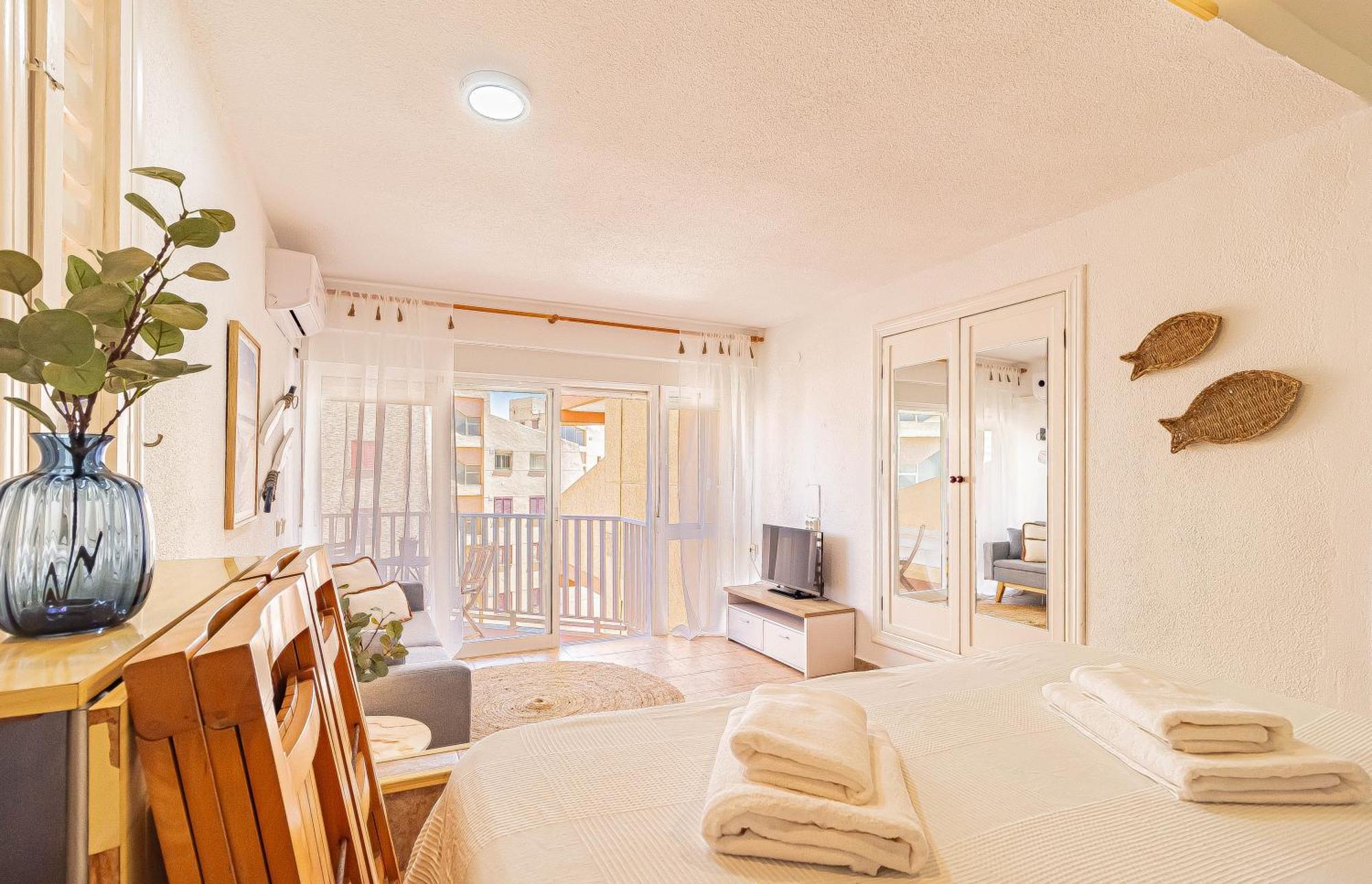 La Pecera - La Manga Del Mar Menor - Edificio Monaco - Kilometro 7 - Cama Plegable Y Sofa-Cama Apartamento Exterior foto