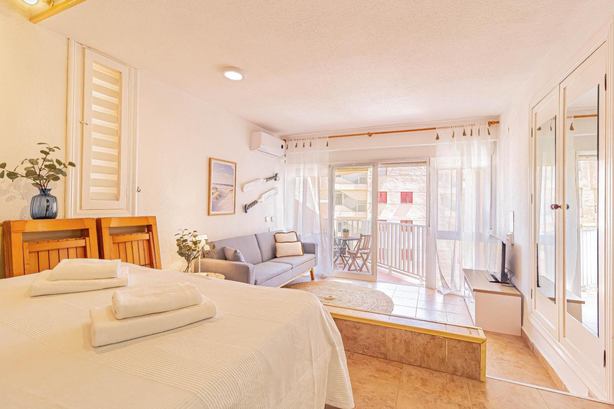 La Pecera - La Manga Del Mar Menor - Edificio Monaco - Kilometro 7 - Cama Plegable Y Sofa-Cama Apartamento Exterior foto