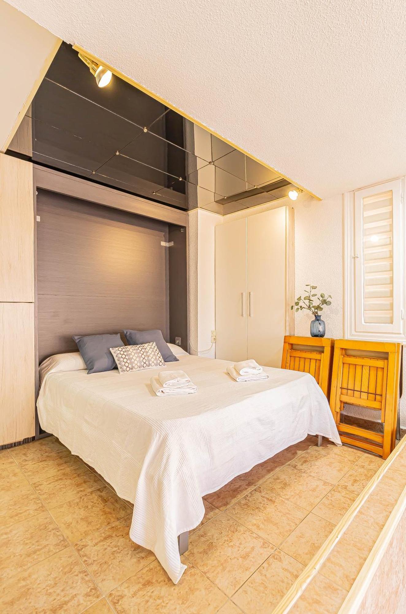 La Pecera - La Manga Del Mar Menor - Edificio Monaco - Kilometro 7 - Cama Plegable Y Sofa-Cama Apartamento Exterior foto